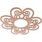 Ekena Millwork Cohen Wood Fretwork Pierced Ceiling Medallion, Cherry, 22"OD x 7 1/2"ID x 1/4"T CMWP22X22X0250COCH - alternate 3